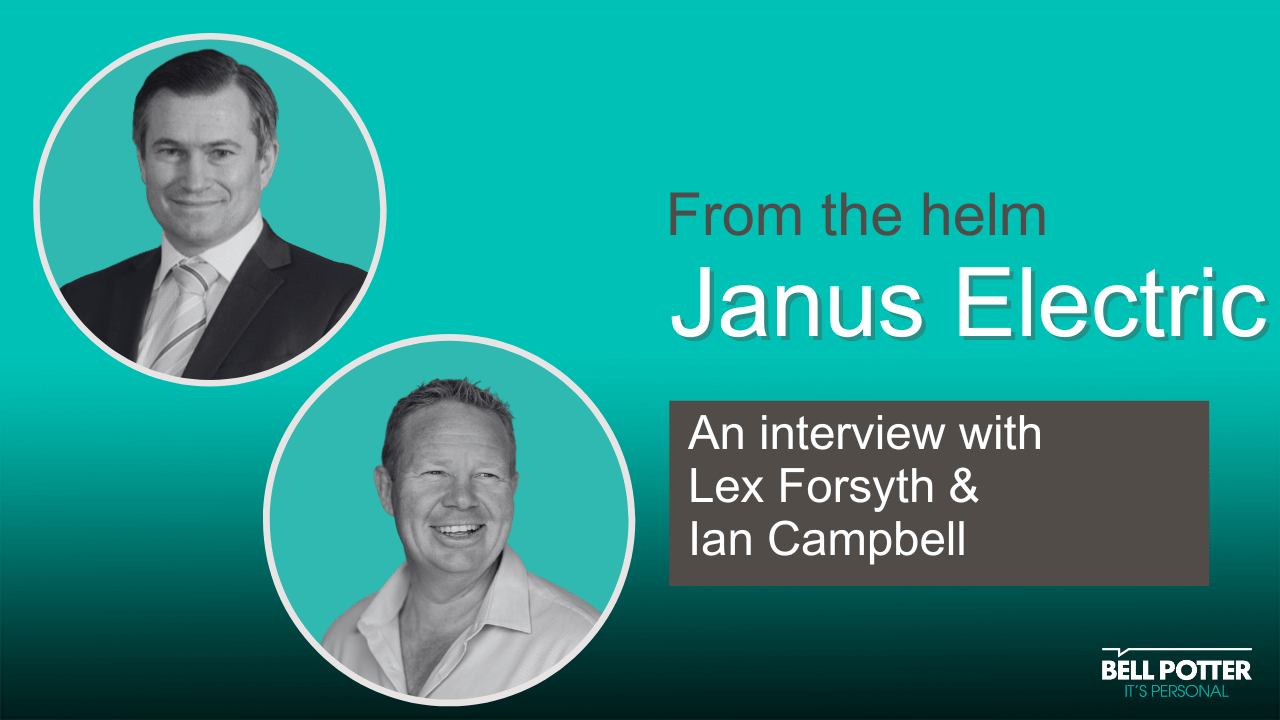 From the helm: Janus Electric Holdings (ASX:JNS)