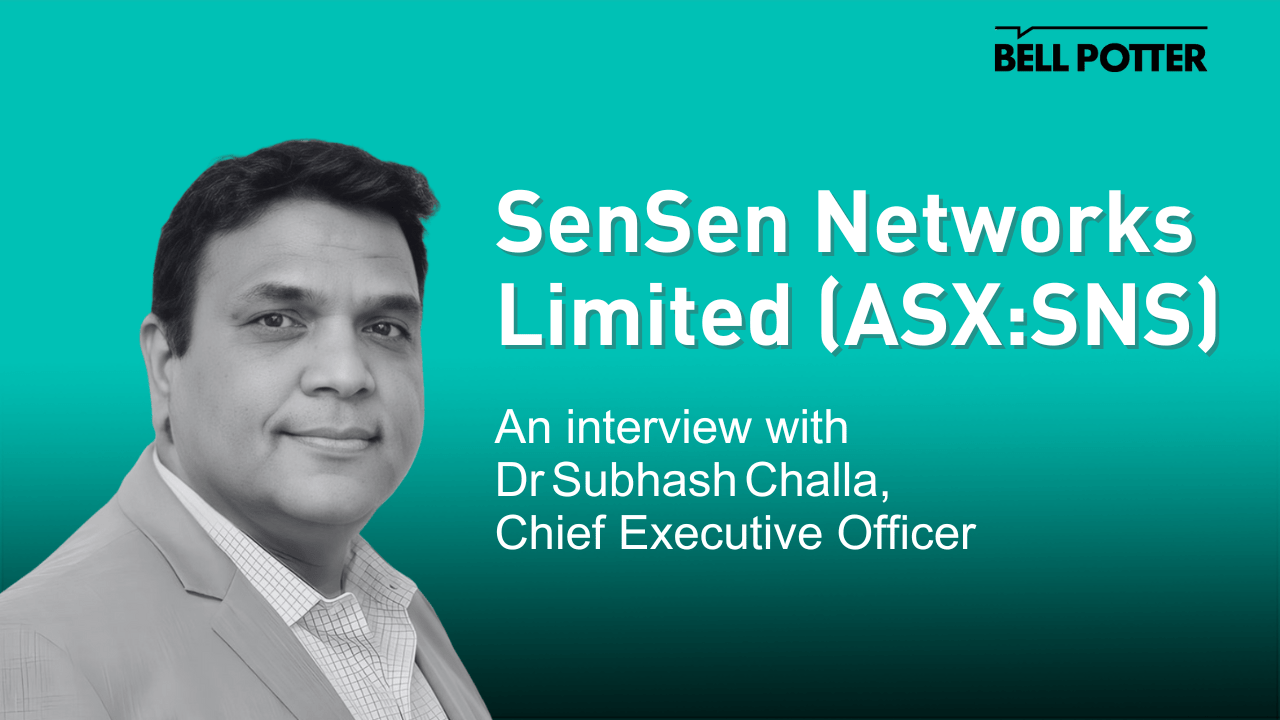 From the helm: SenSen Networks Limited (ASX: SNS)